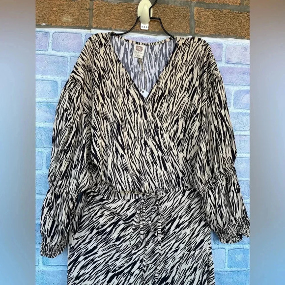 BALI ELF  Set Sail Puff Sleeve Wrap Dress XXXL - Picture 6 of 17